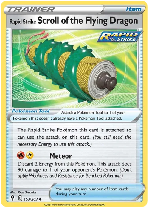 Rapid Strike Scroll of the Flying Dragon