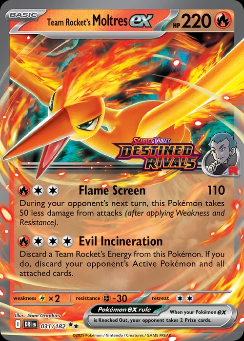 Team Rocket's Moltres ex