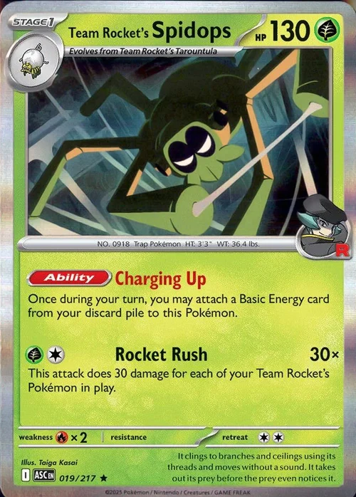 Team Rocket's Spidops