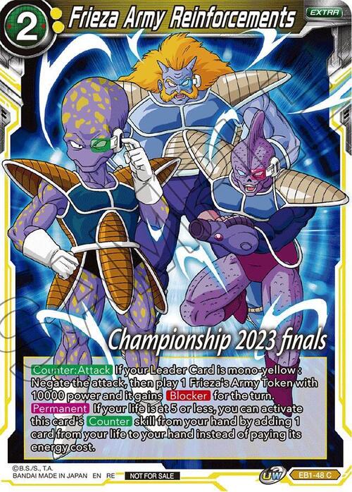 Frieza Army Reinforcements