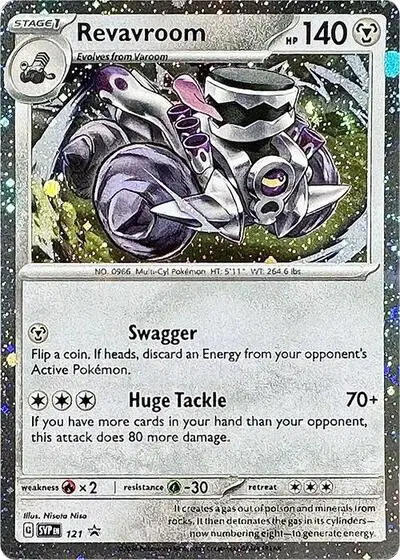 Auction card for Revavroom (Cosmos Holo)