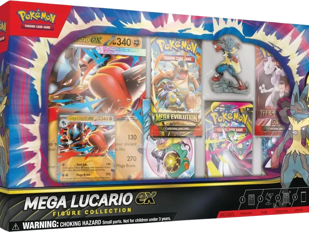 Mega Lucario ex Premium Figure Collection