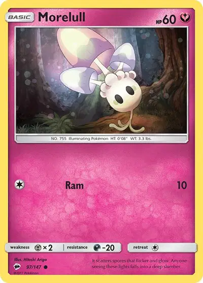 Auction card for Morelull