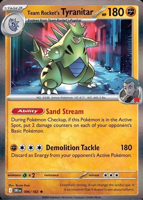 Team Rocket's Tyranitar