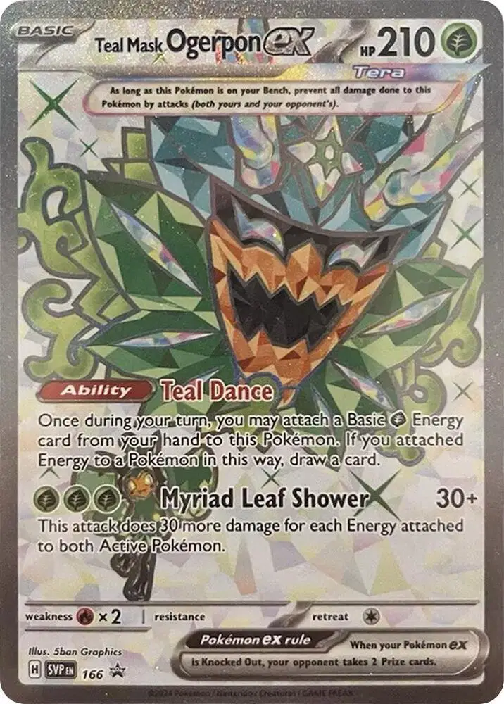 Auction card for Teal Mask Ogerpon ex