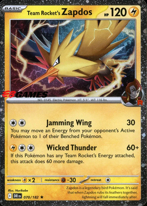 Team Rocket's Zapdos