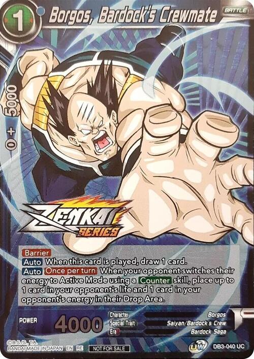 Borgos, Bardock's Crewmate