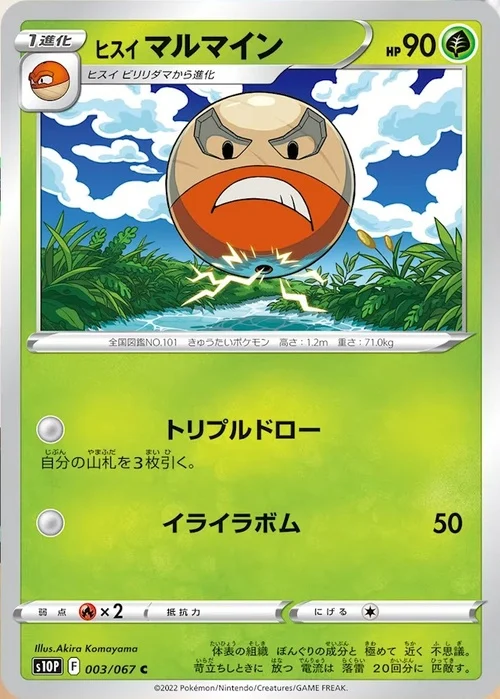 Hisuian Electrode