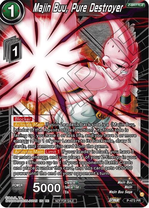 Majin Buu, Pure Destroyer
