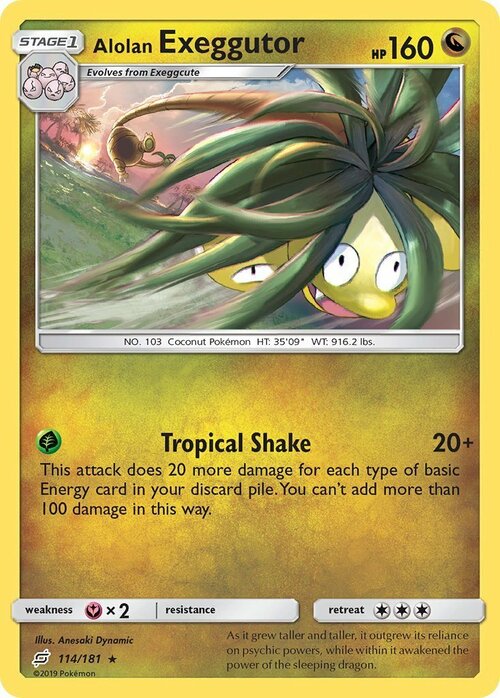 Alolan exeggutor