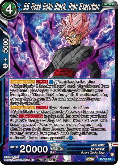 SS Rose Goku Black, Plan Execution
