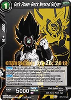 Dark Power Black Masked Saiyan
