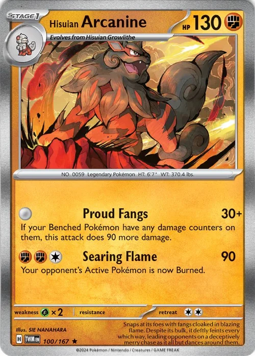 Hisuian Arcanine