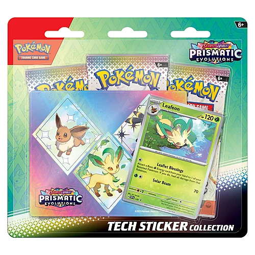 Prismatic Evolutions: Leafeon Tech Sticker Collection