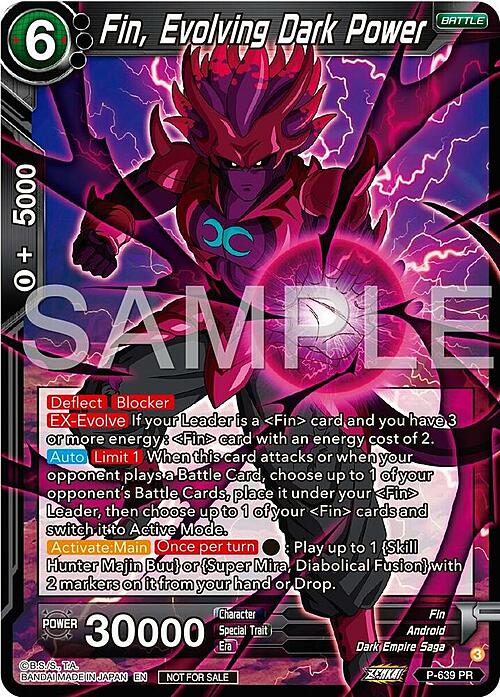 Fin, Evolving Dark Power