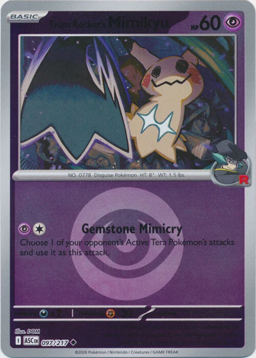 Team Rocket's Mimikyu