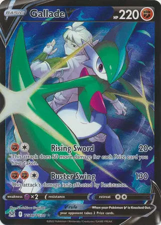 Auction card for Gallade V