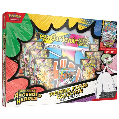 Ascended Heroes: Mega Gardevoir Premium Poster Collection