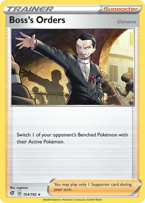 Boss's Orders - Giovanni