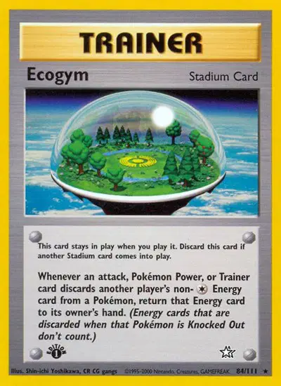 Auction card for Ecogym