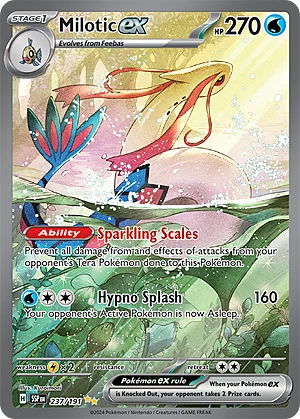 Auction card for Milotic ex
