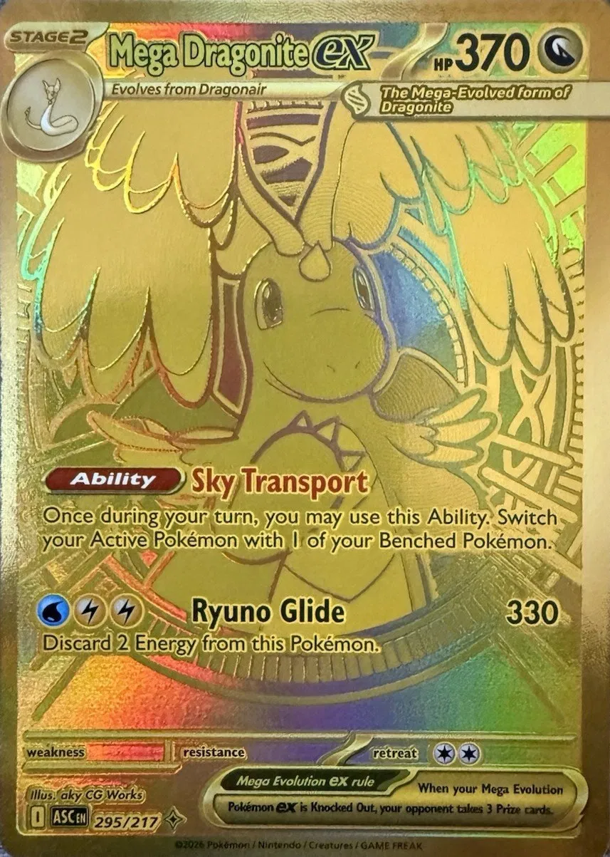 Auction card for Mega Dragonite ex