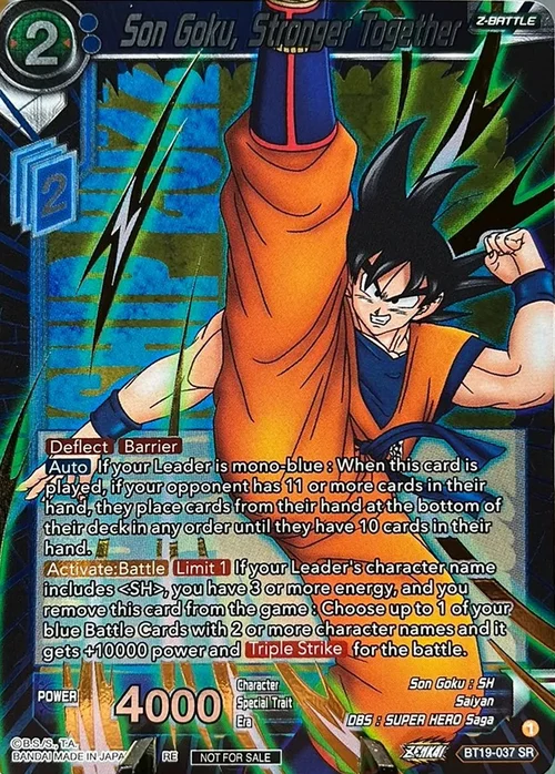Son Goku, Stronger Together