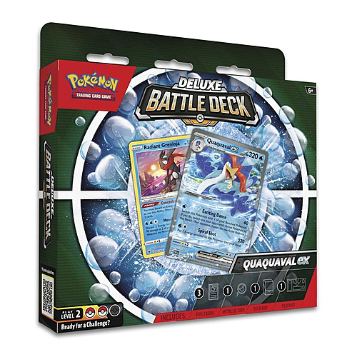 Deluxe Battle Deck: Quaquaval ex | Pokémon Center