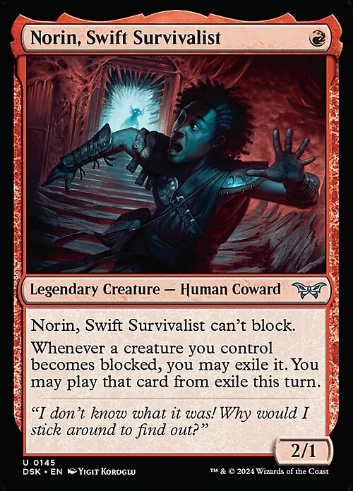 Norin, Swift Survivalist