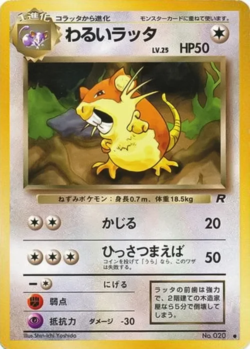 Dark Raticate Lv.25