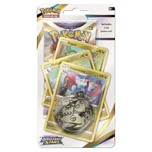 Brilliant Stars: Salamence Premium Checklane Blister