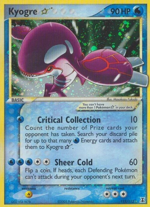 Kyogre ☆ Gold Star