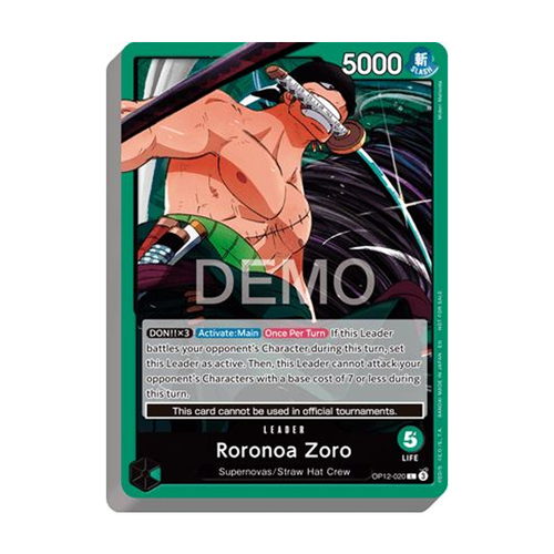 Demo Deck 2026: Roronoa Zoro