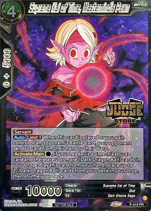 Supreme Kai of Time, Mastermind's Pawn