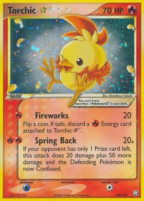 Torchic ☆ Gold Star