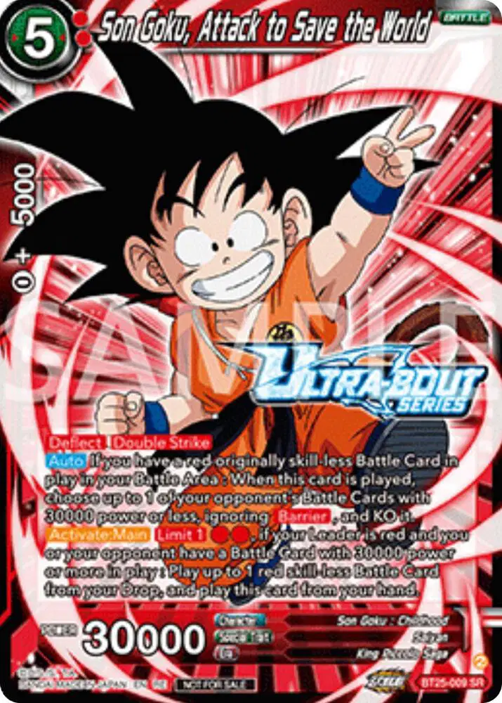 Son Goku, Attack to Save the World (Event Pack 17)