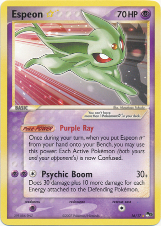 Espeon ☆ Gold Star
