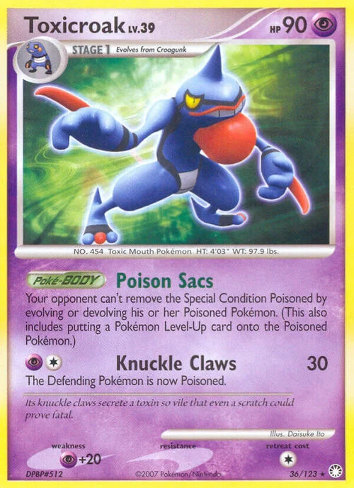 Toxicroak Lv.39