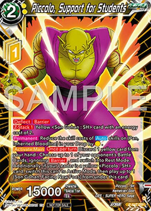 Piccolo, Support for Students
