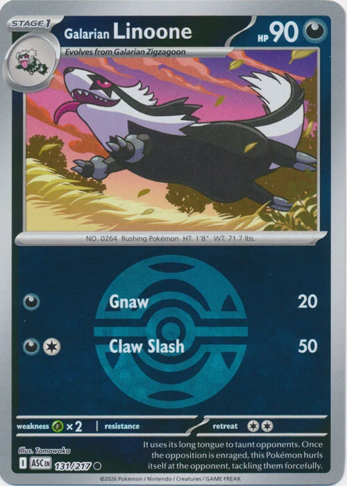 Galarian Linoone