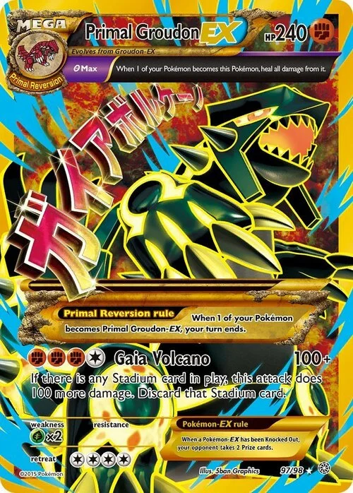 M Primal Groudon ex