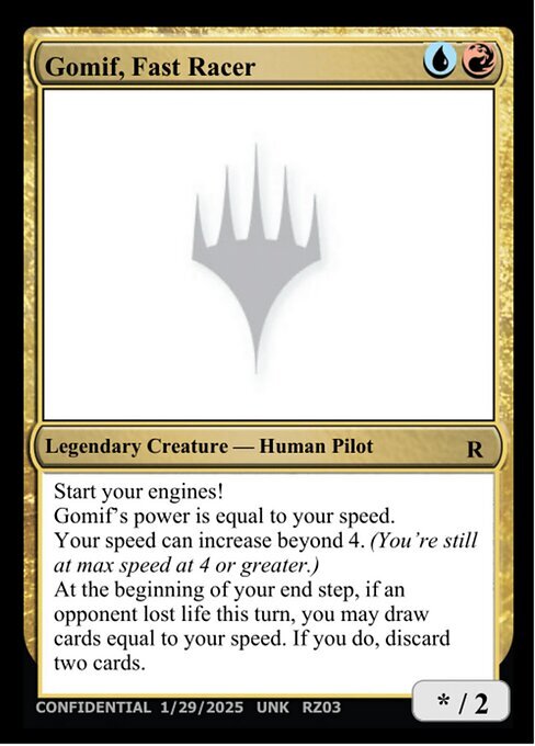 Gomif, Fast Racer