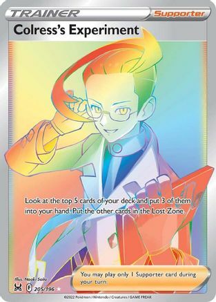 Colress's experiment