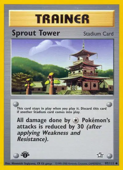 Auction card for Sprout Tower