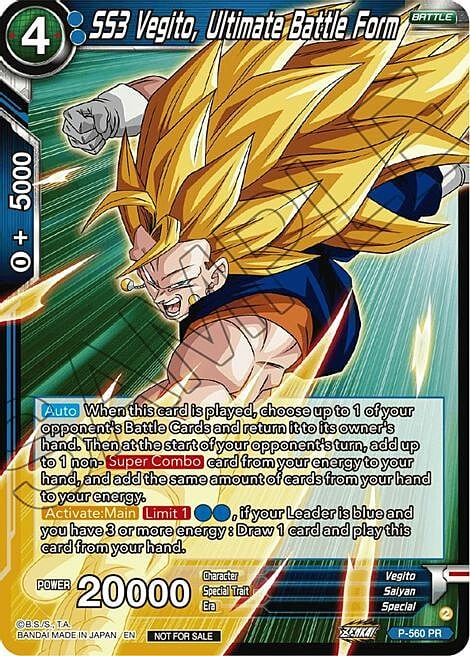 SS3 Vegito, Ultimate Battle Form