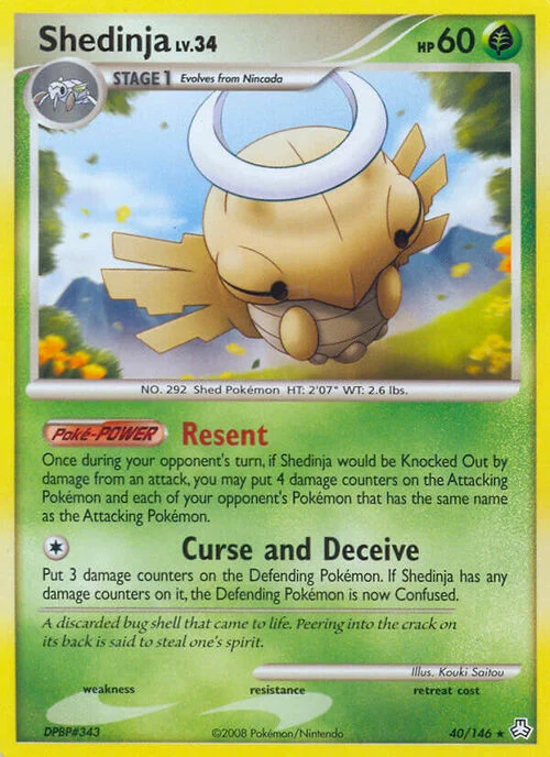 Shedinja Lv.34