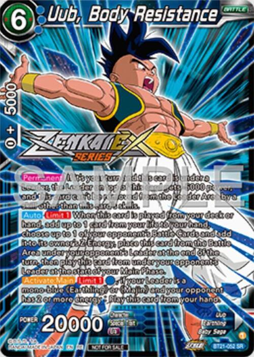 Uub, Body Resistance
