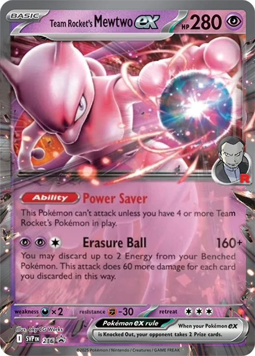 Team Rocket's Mewtwo ex