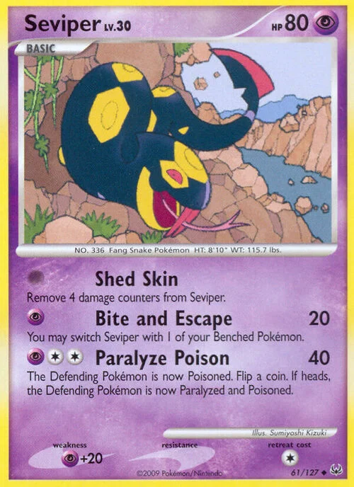 Seviper Lv.30