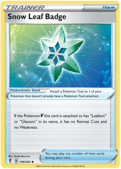 Snow Leaf Badge